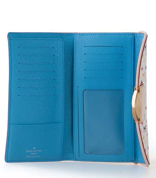 1:1 Copy Louis Vuitton Monogram Multicolore Eugenie Wallet N93736 Replica - Click Image to Close